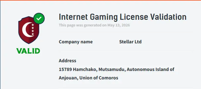 candicabz casino licence